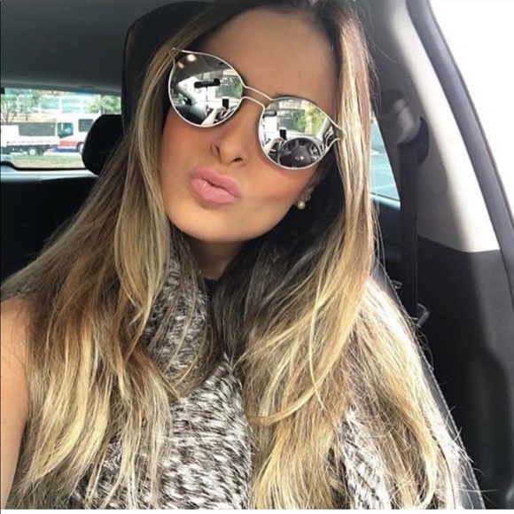 Vintage Prada Retro Round Aviators - Picture 1 of 5